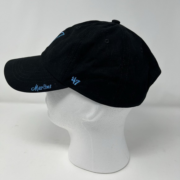 47 Brand MIAMI MARLINS Black Cap Womans Adjustable MLB - Picture 4 of 9